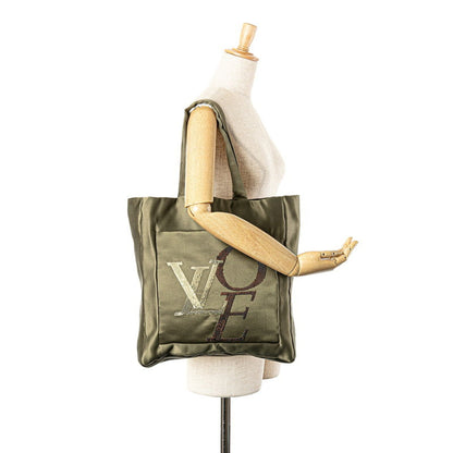 Louis Vuitton Satin Green Handbags