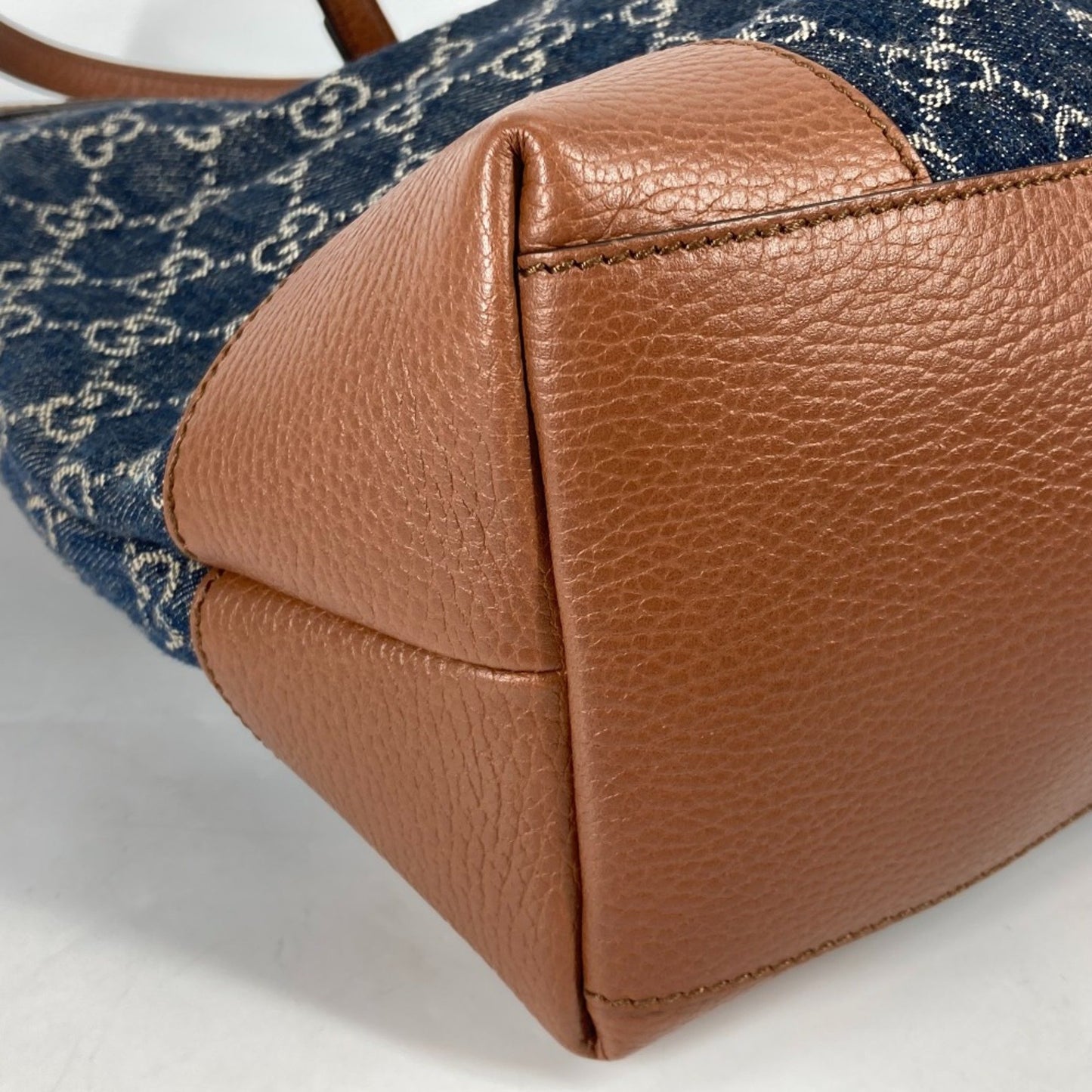 Gucci Denim Blue Tote Bags