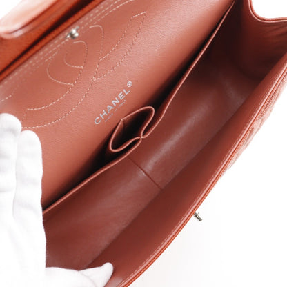 Chanel Calfskin Orange Shoulder Bags