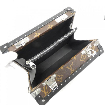 Louis Vuitton Coated Canvas Brown Clutch Bags