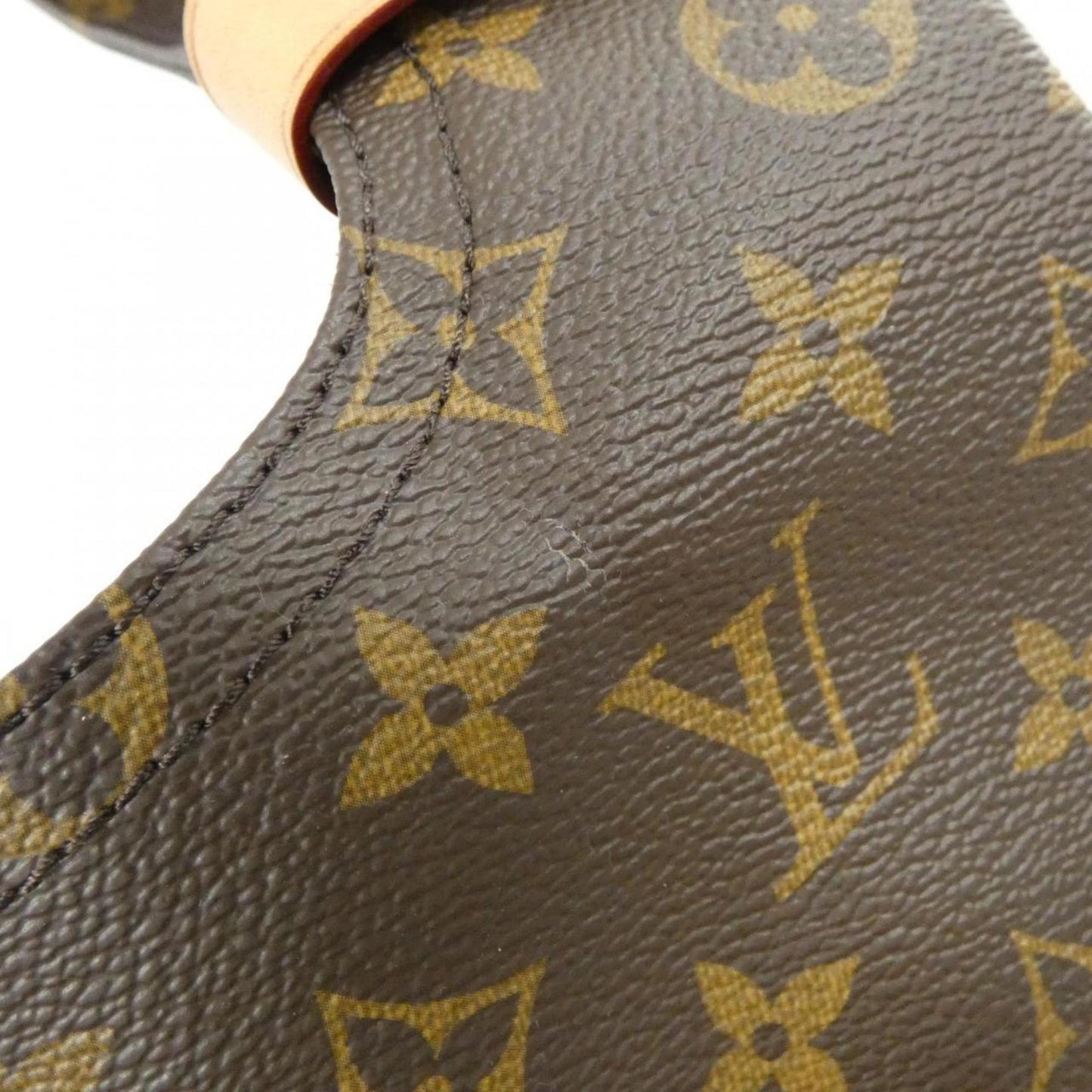 Louis Vuitton Coated Canvas Brown Handbags