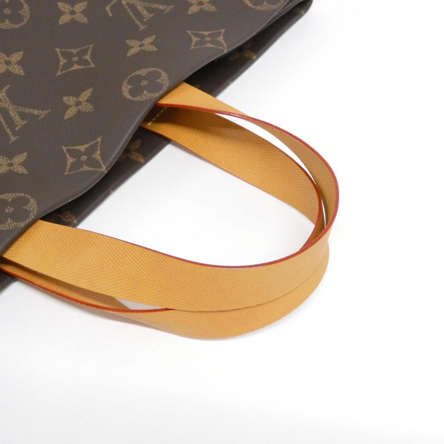 Louis Vuitton Coated Canvas Brown Handbags