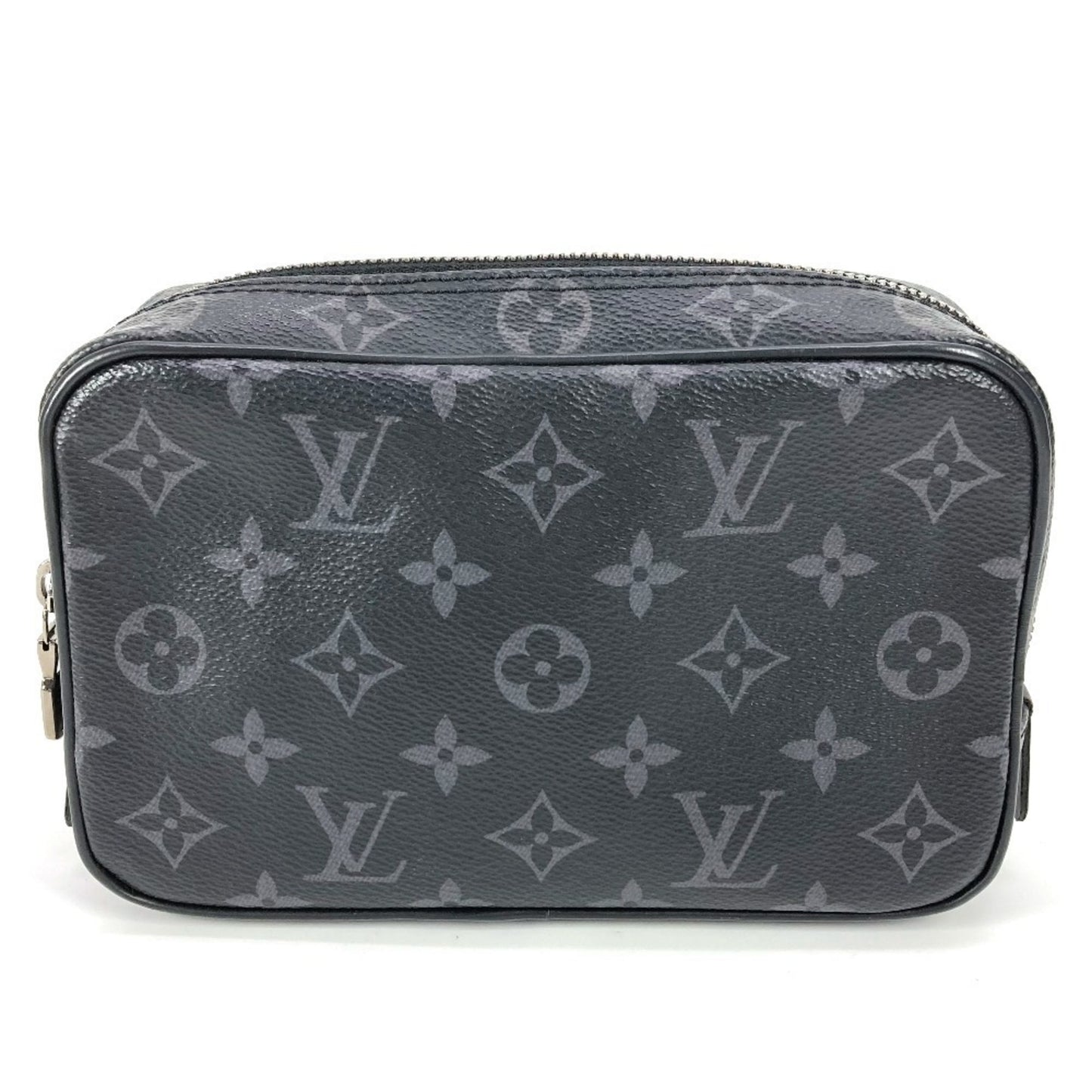 Louis Vuitton Monogram Canvas Black Clutch Bags