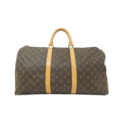 Louis Vuitton Coated Canvas Brown Travel Bags