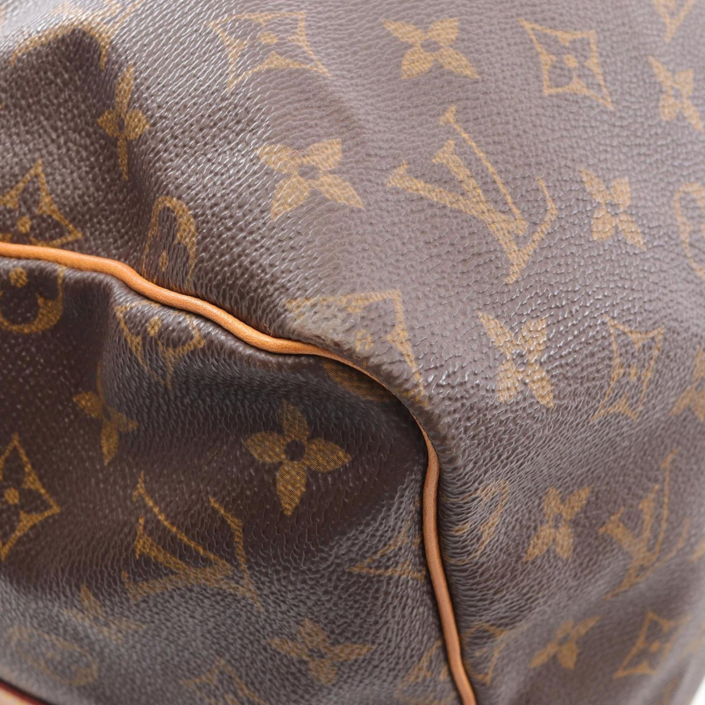 Louis Vuitton Coated Canvas Brown Travel Bags