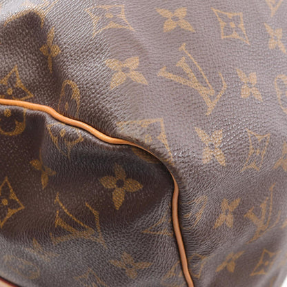 Louis Vuitton Coated Canvas Brown Travel Bags