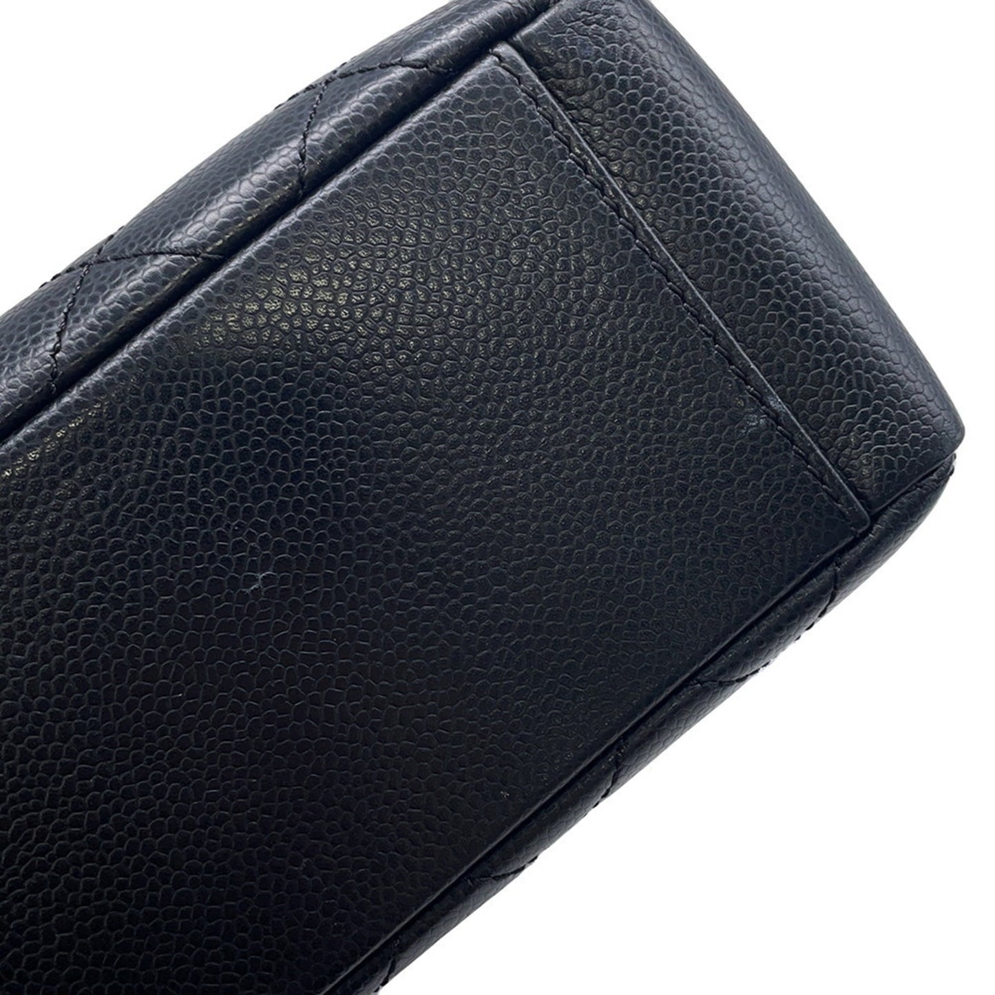 Chanel Calfskin Black Shoulder Bags