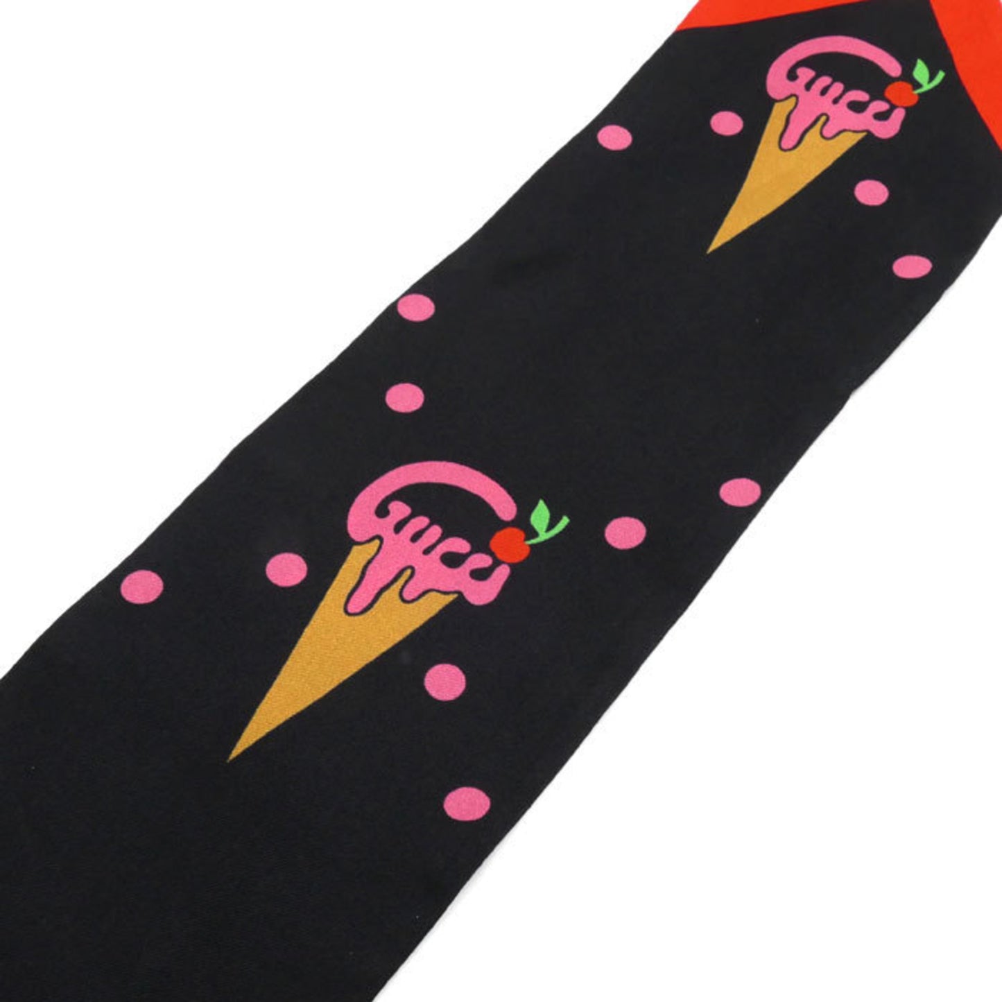 Gucci Silk Black Scarves