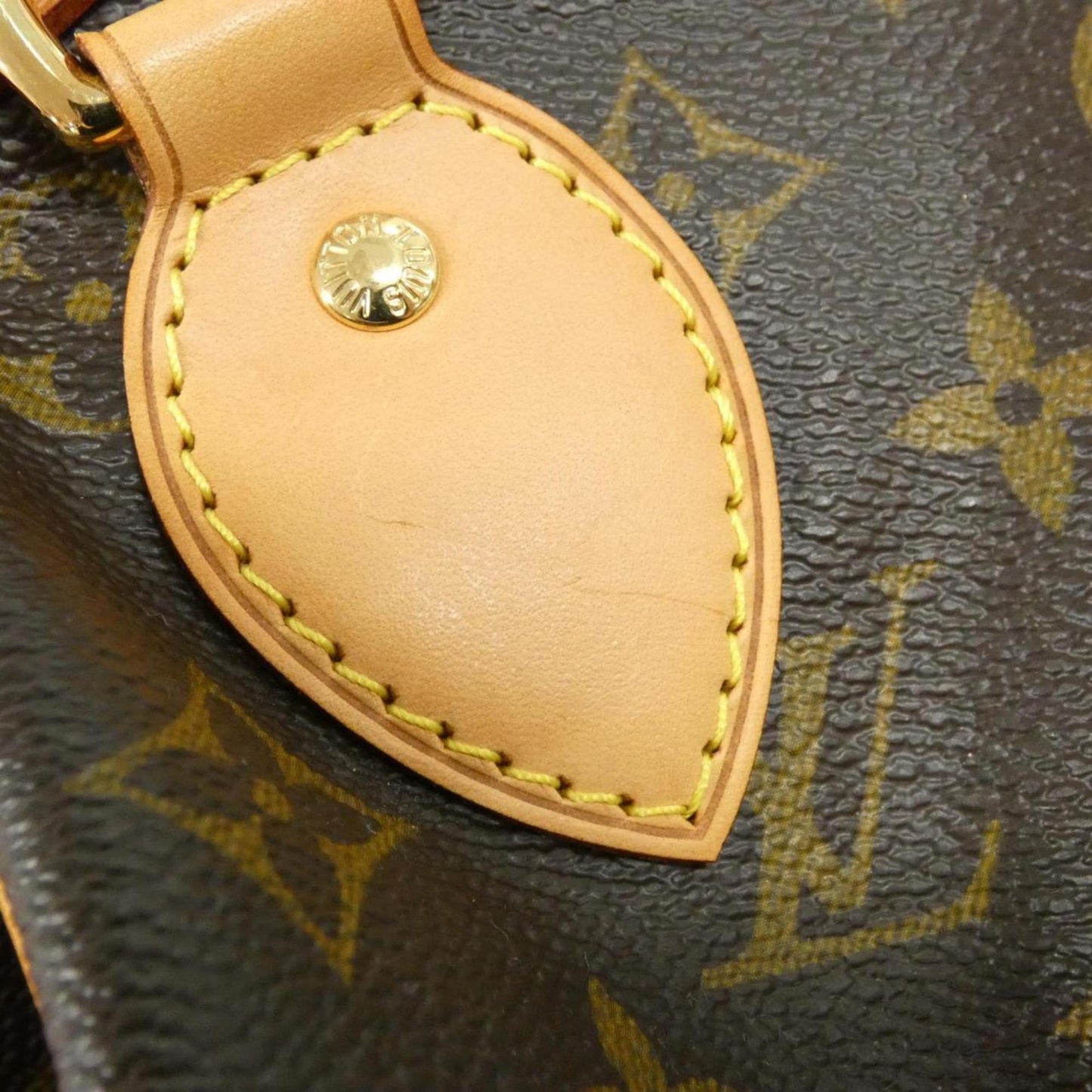 Louis Vuitton Coated Canvas Brown Handbags