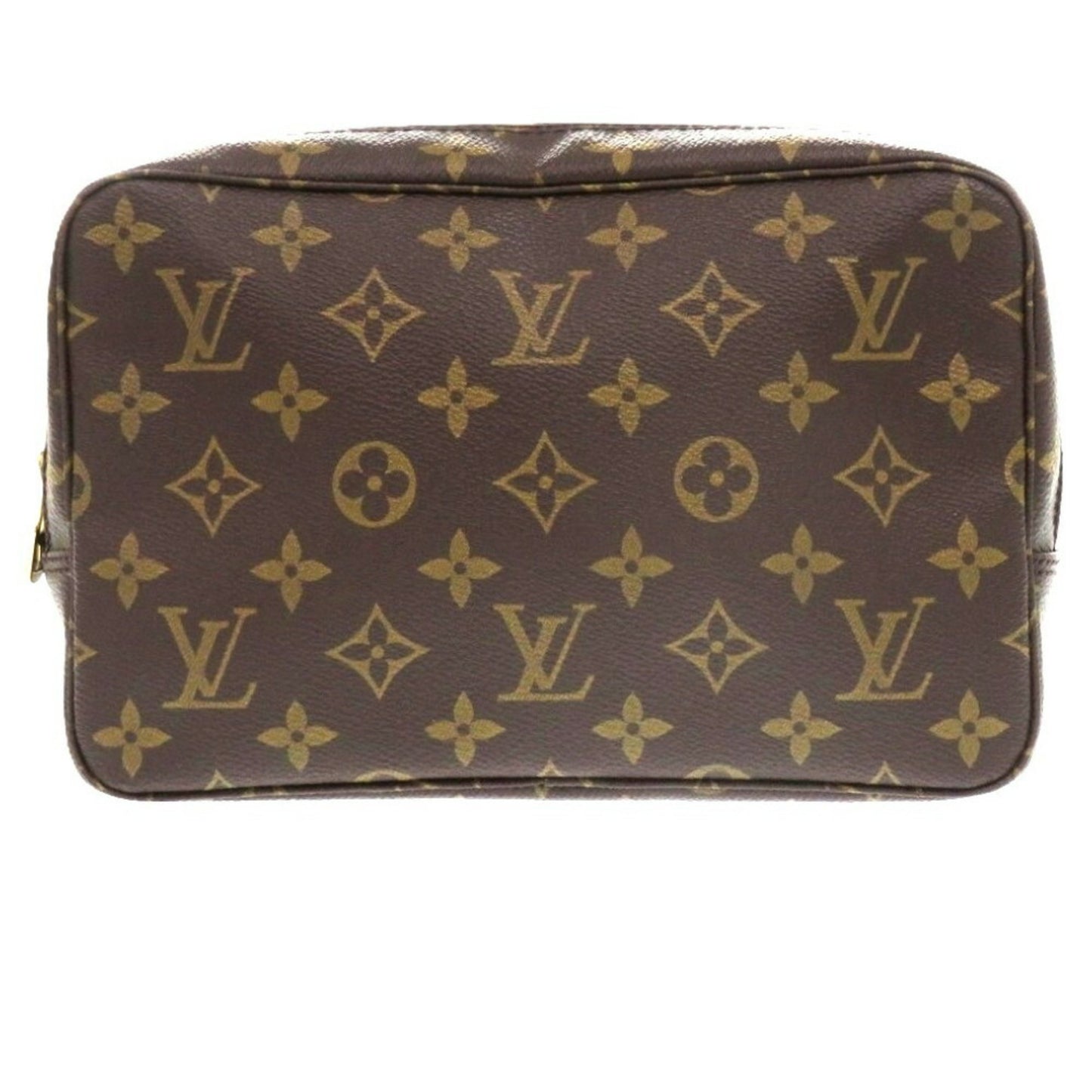 Louis Vuitton Monogram Canvas Brown Clutch Bags