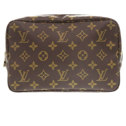 Louis Vuitton Monogram Canvas Brown Clutch Bags