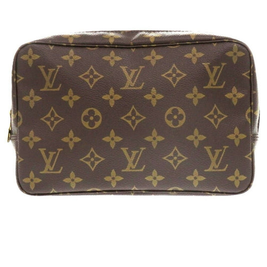 Louis Vuitton Monogram Canvas Brown Clutch Bags