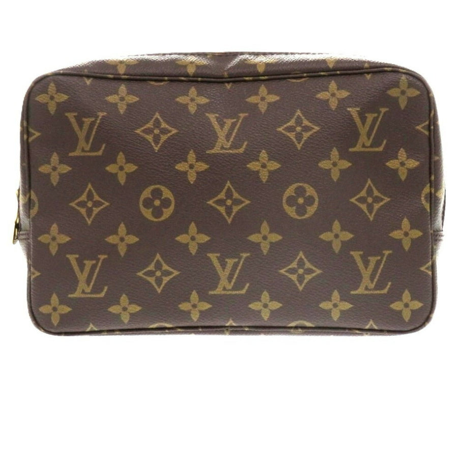 Louis Vuitton Monogram Canvas Brown Clutch Bags