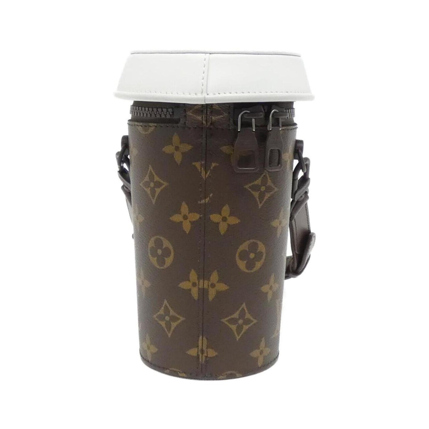 Louis Vuitton Coated Canvas Brown Shoulder Bags