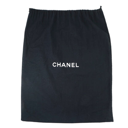 Chanel Coated Canvas Black Tote Bags
