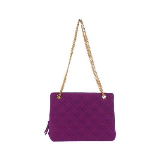 Chanel Canvas Purple Shoulder Bags