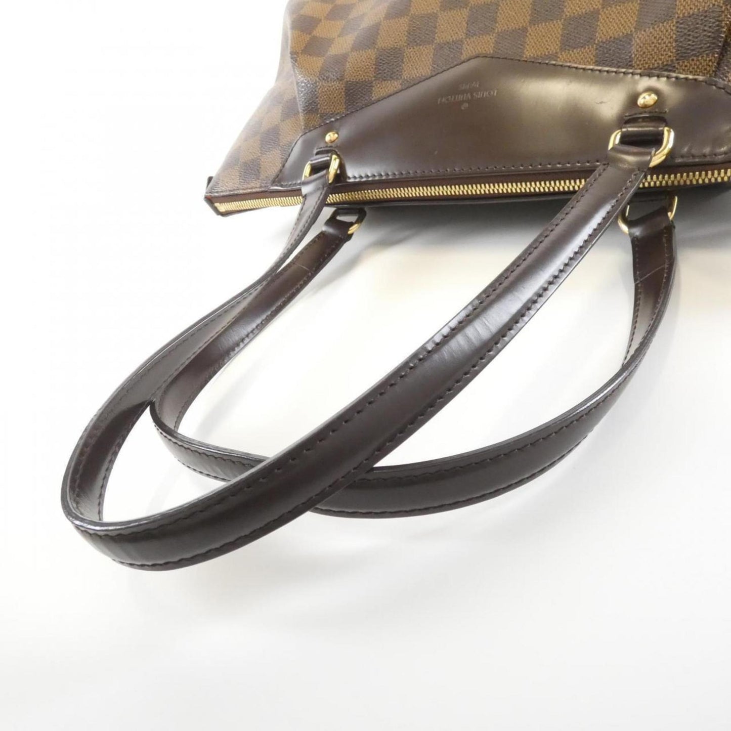 Louis Vuitton Coated Canvas Brown Handbags