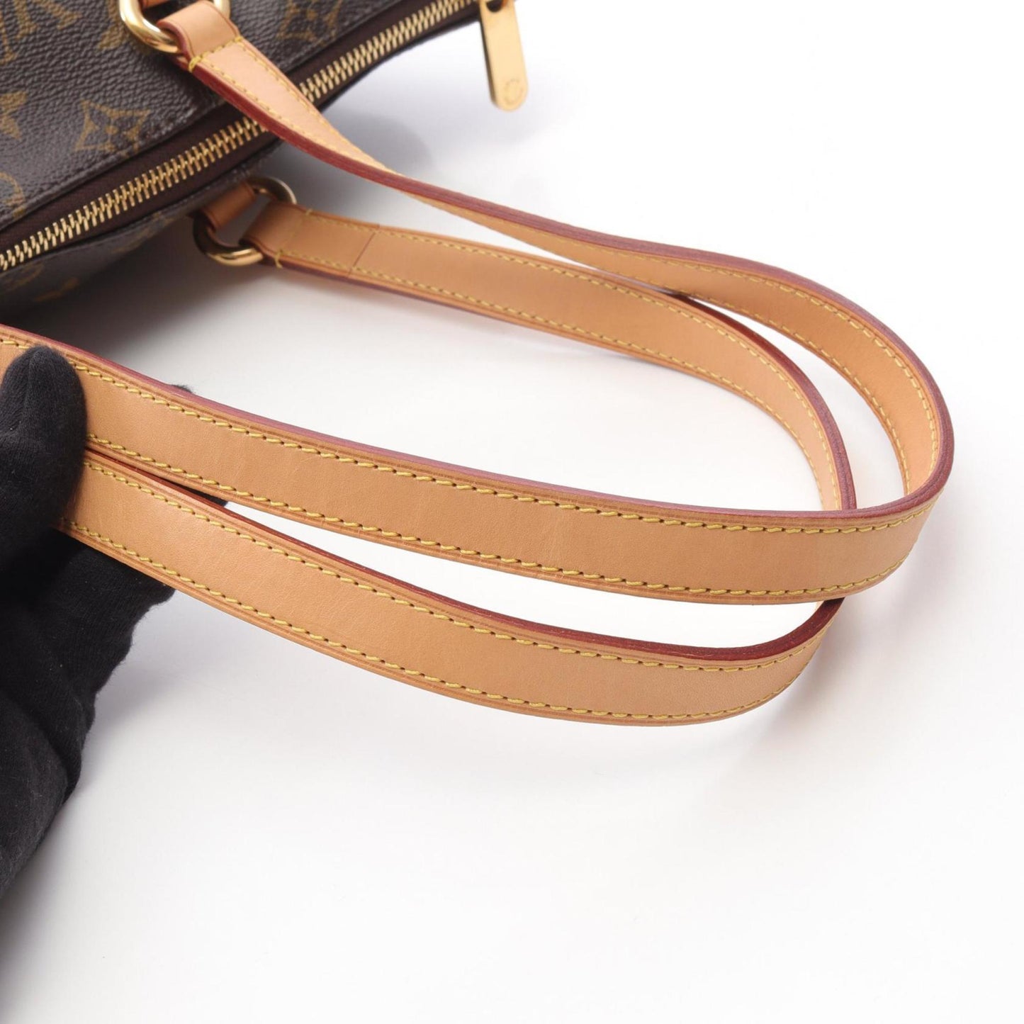 Louis Vuitton Coated Canvas Brown Tote Bags