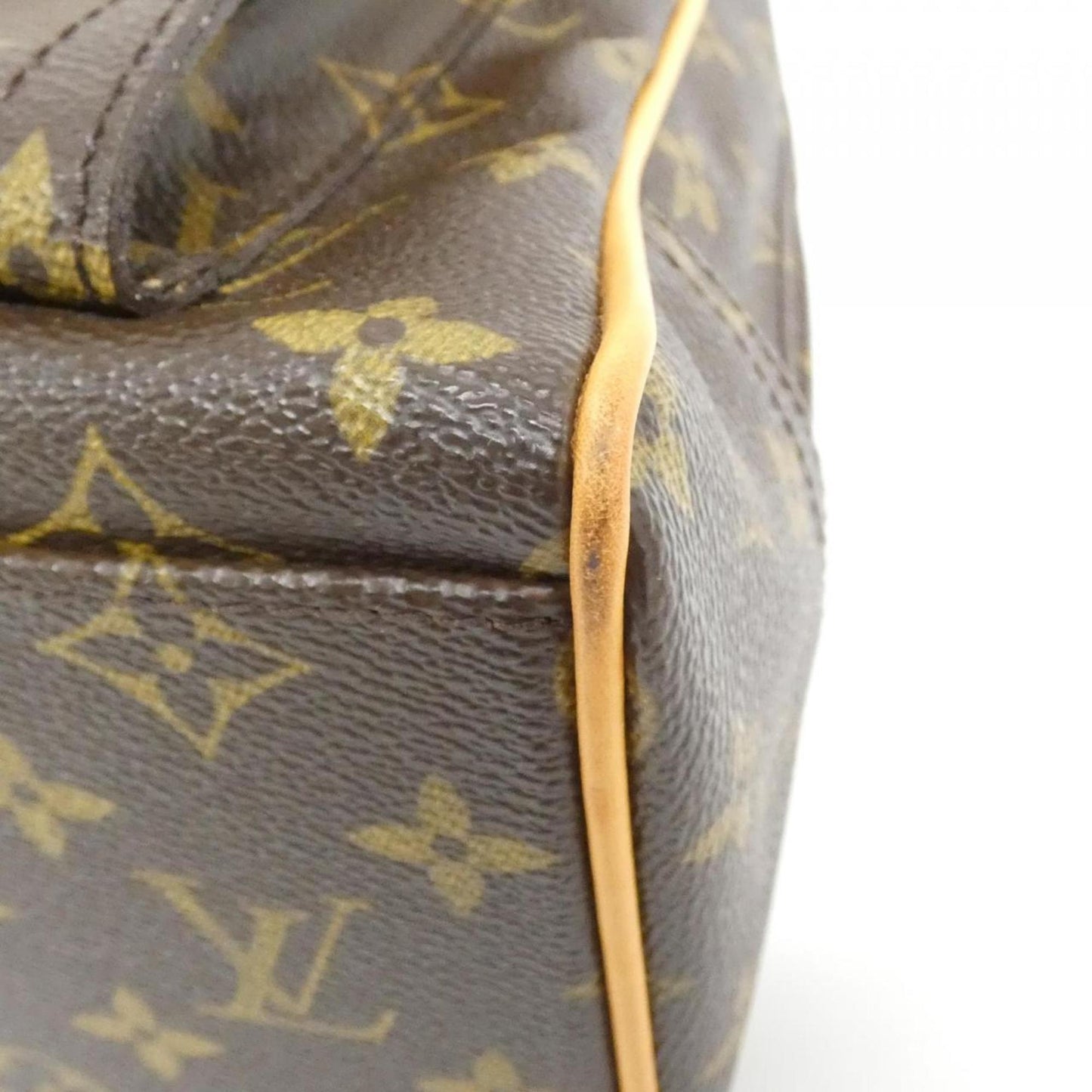 Louis Vuitton Coated Canvas Brown Handbags