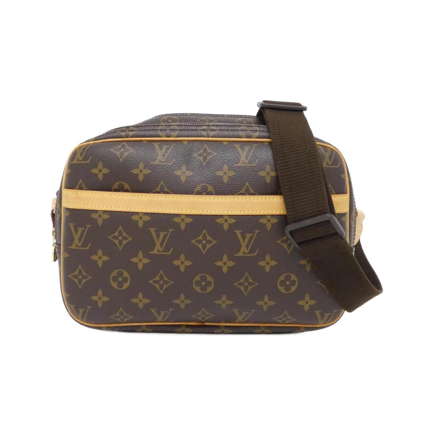 Louis Vuitton Coated Canvas Brown Shoulder Bags