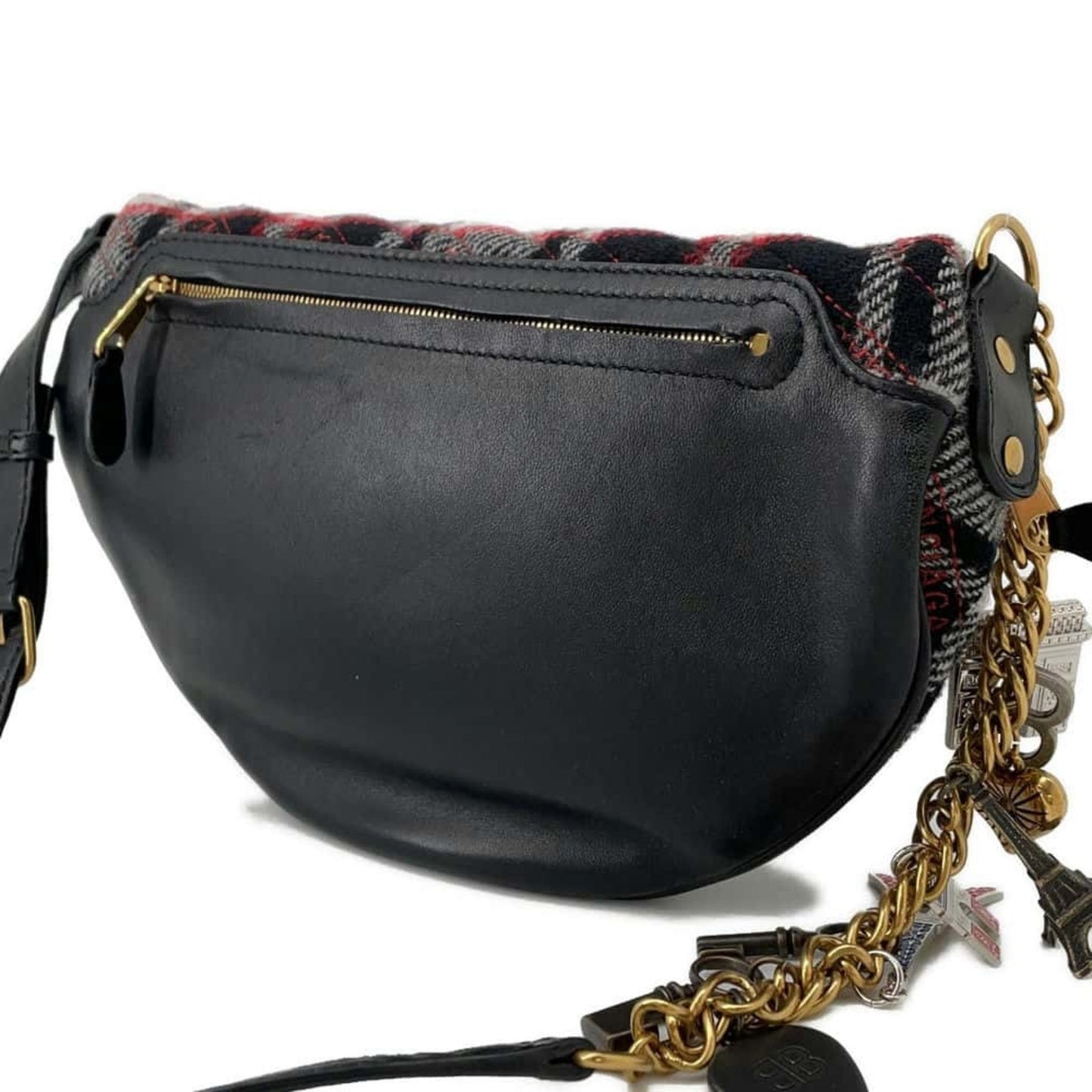 Balenciaga Wool Black Crossbody Bags