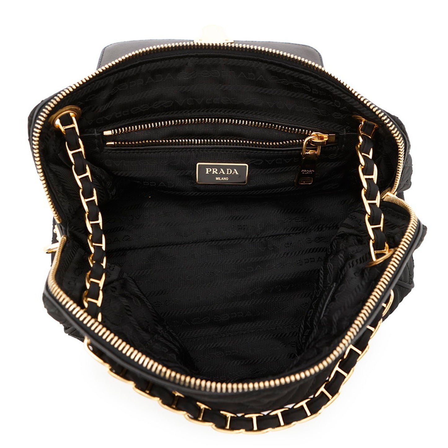 Prada Nylon Black Shoulder Bags