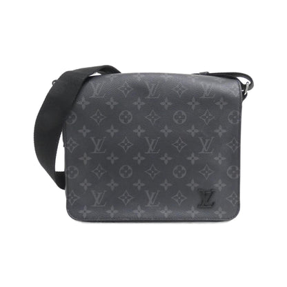 Louis Vuitton Coated Canvas Black Shoulder Bags
