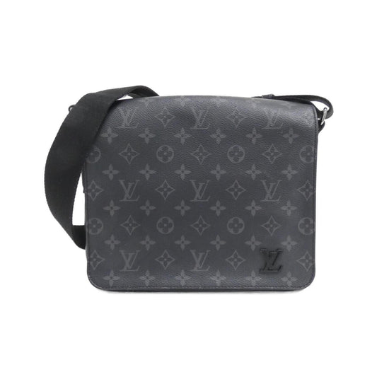 Louis Vuitton Coated Canvas Black Shoulder Bags