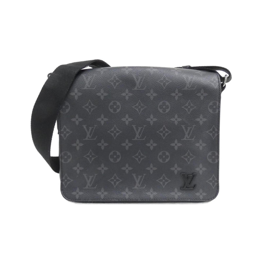 Louis Vuitton Coated Canvas Black Shoulder Bags