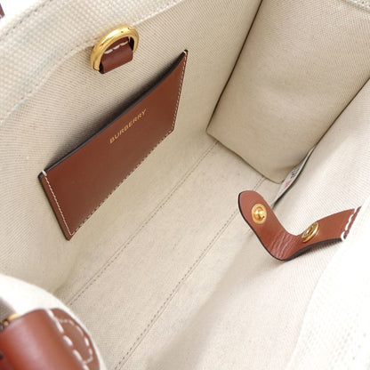 Burberry Canvas Brown Shoulder Bags