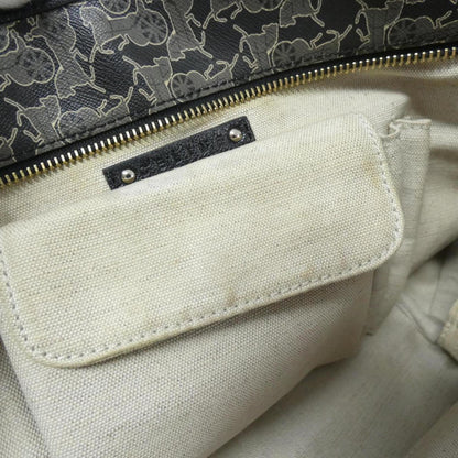 Celine Coated Canvas Black Handbags
