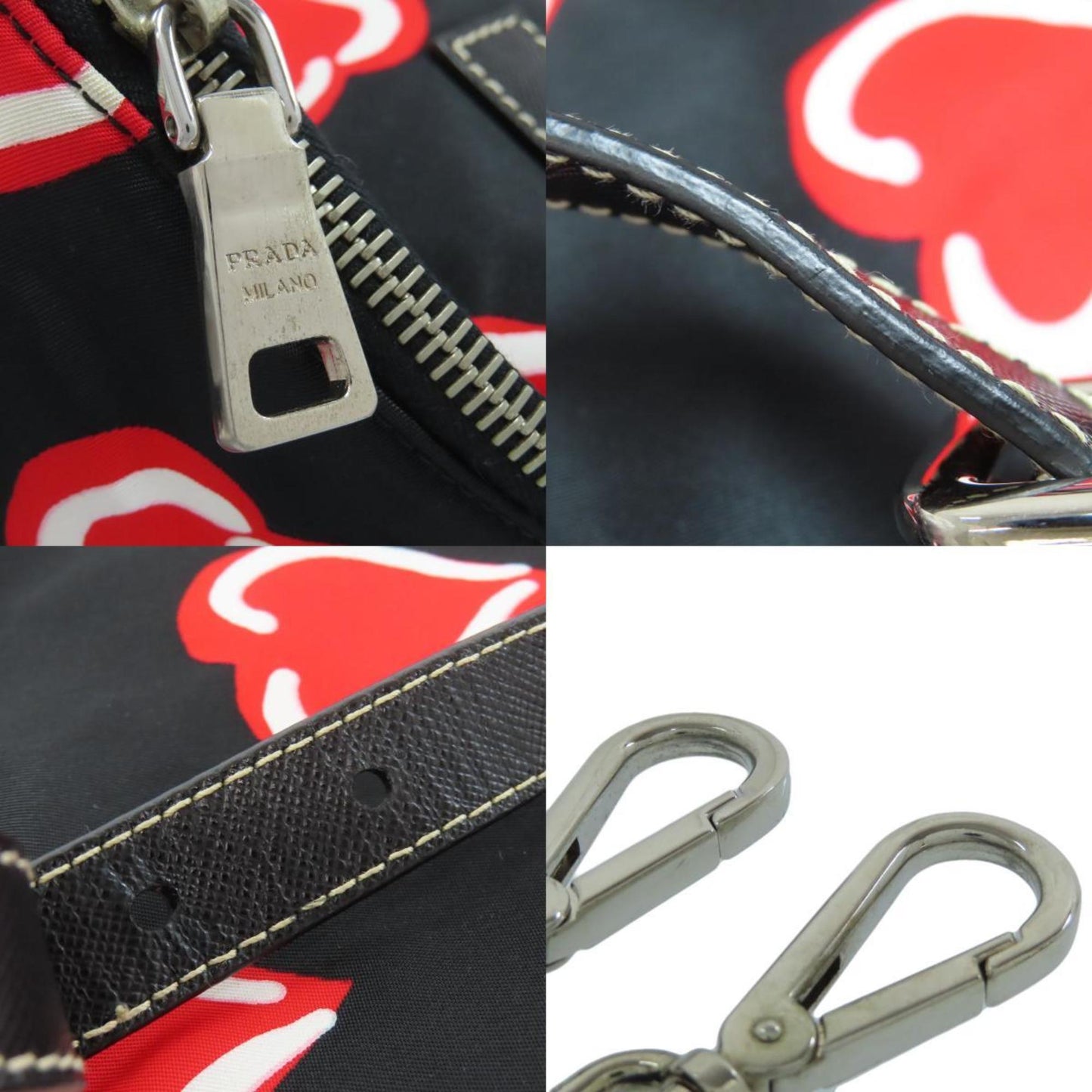 Prada Nylon Black Tote Bags