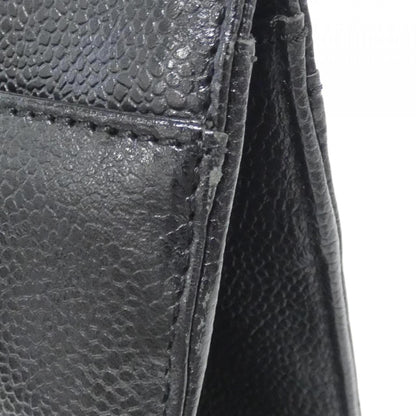 Chanel Calfskin Black Handbags