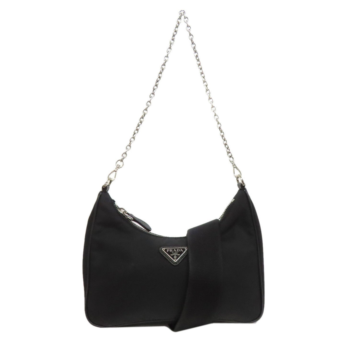 Prada Nylon Black Shoulder Bags