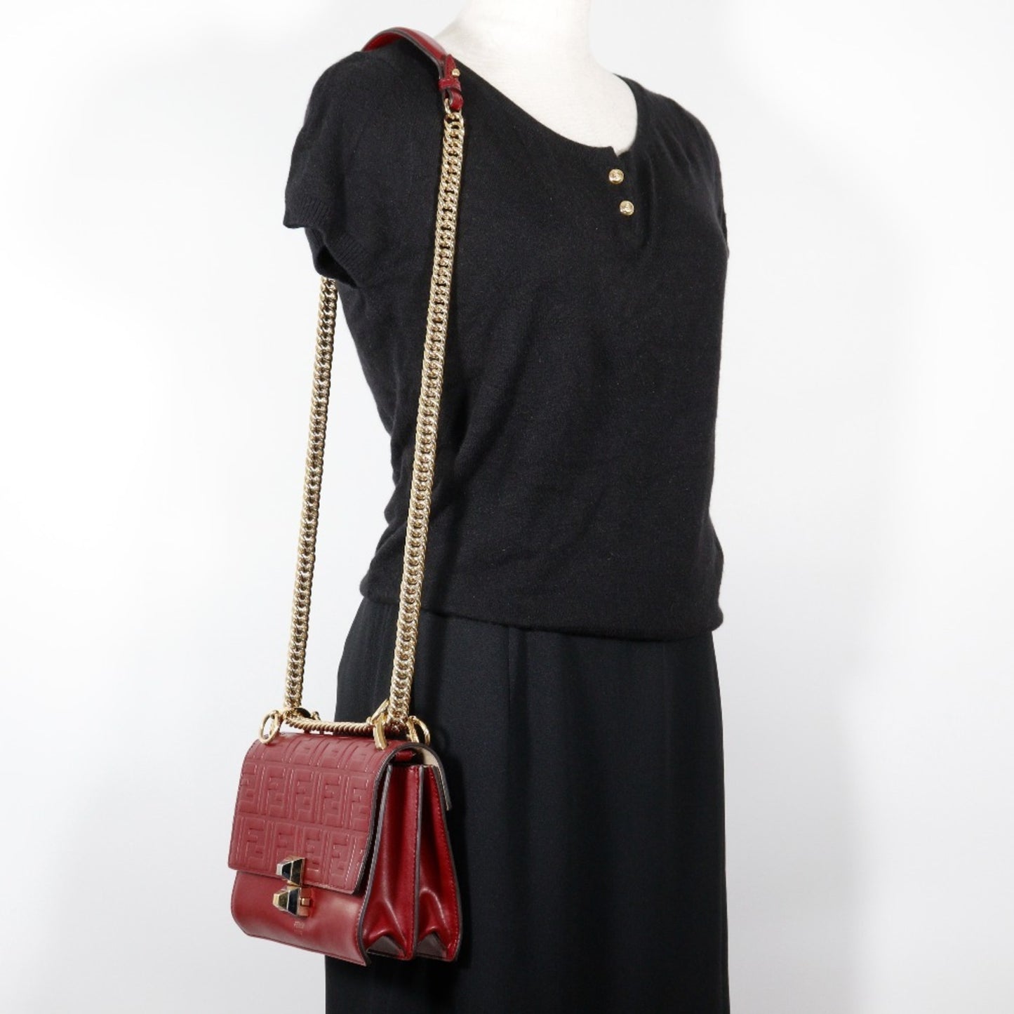 Fendi Others Red Shoulder Bags