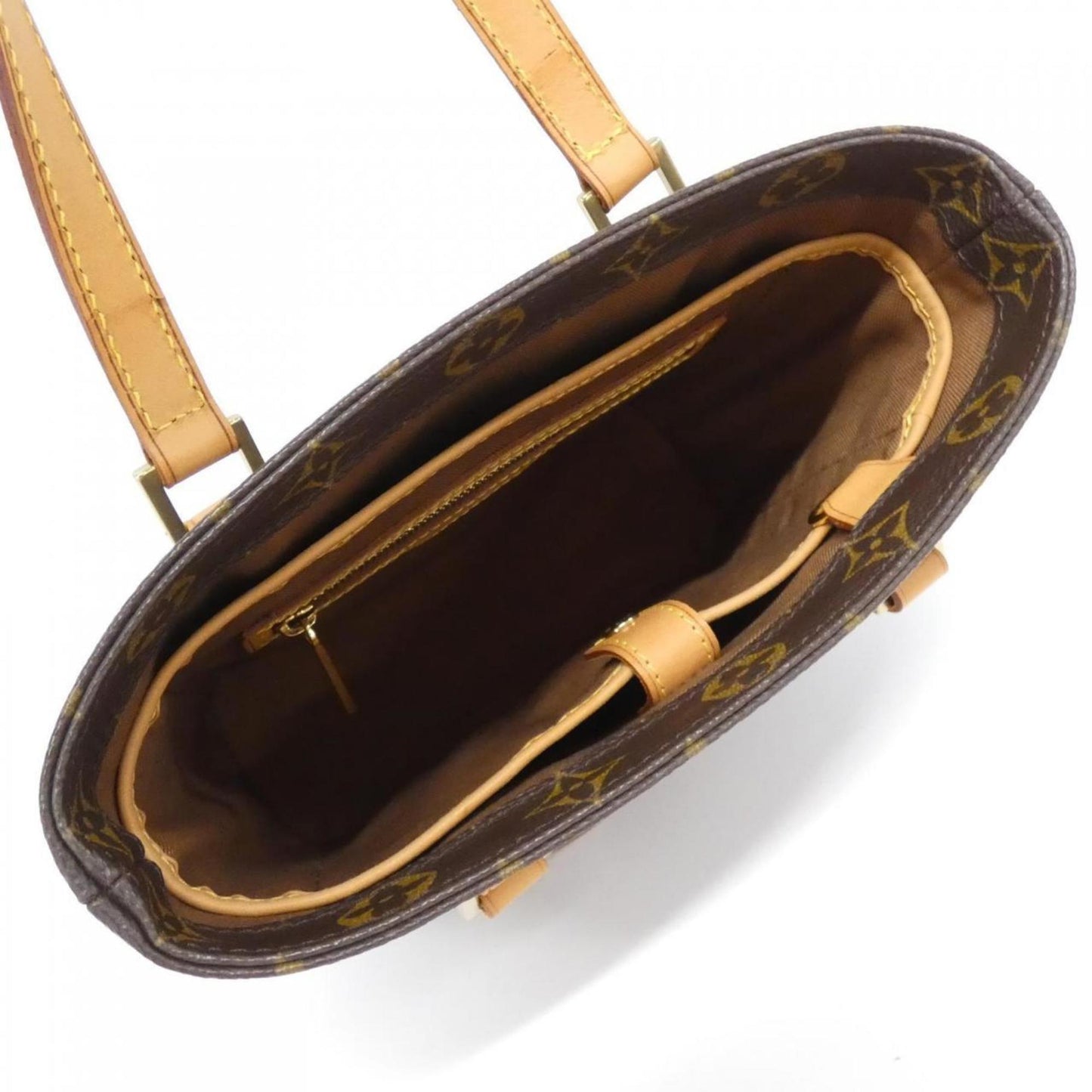 Louis Vuitton Coated Canvas Brown Handbags