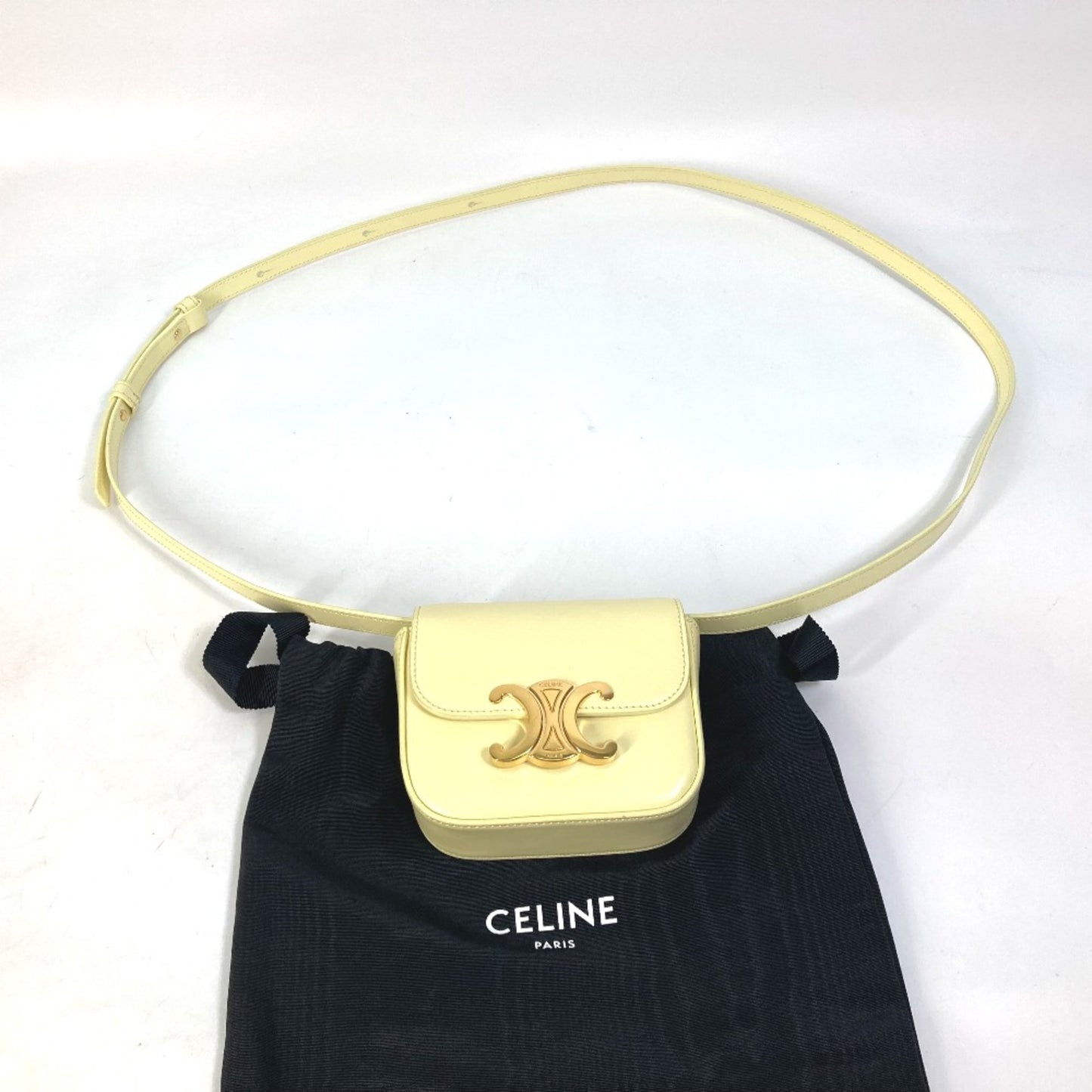 Celine Others Yellow Shoulder Bags