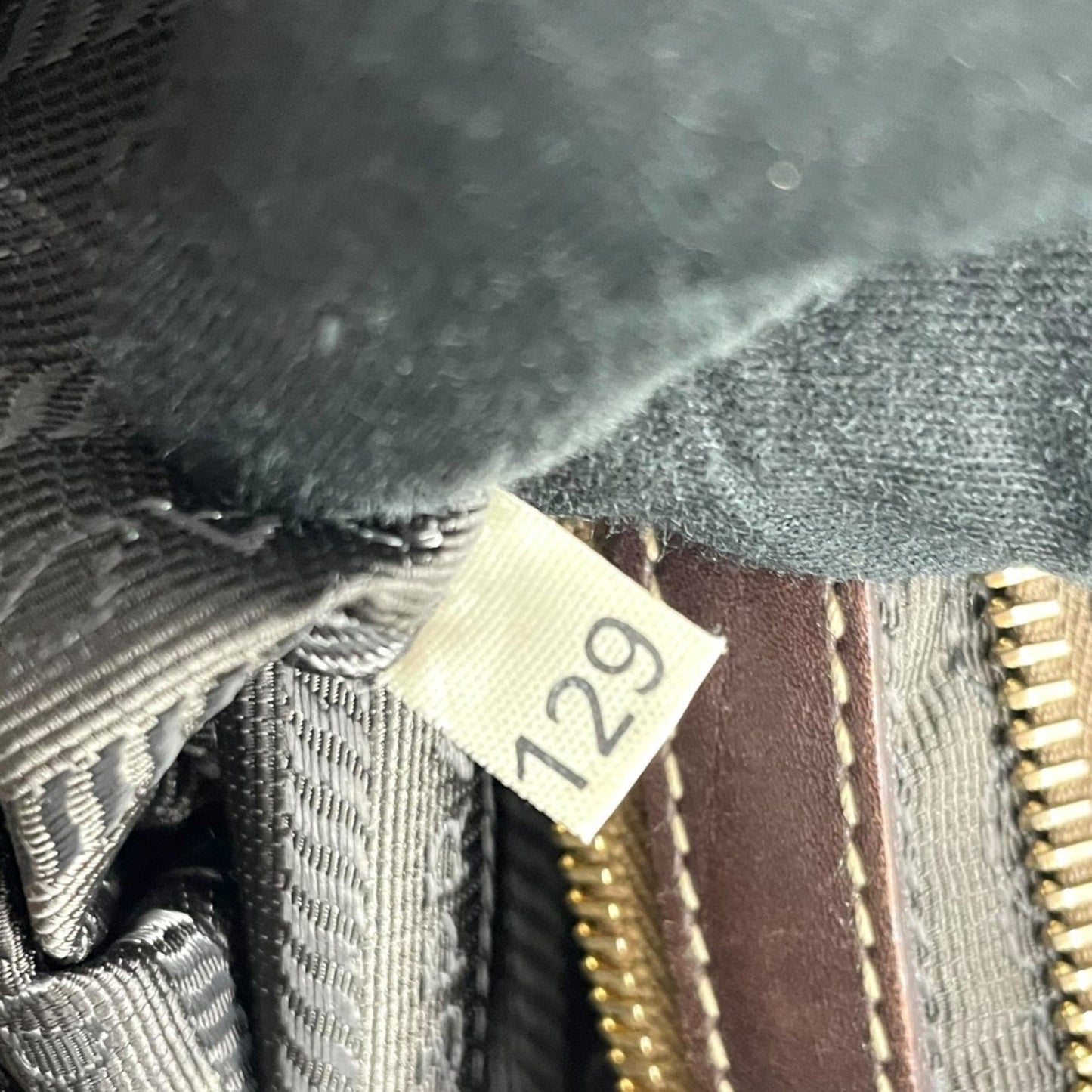 Prada Canvas Brown Shoulder Bags