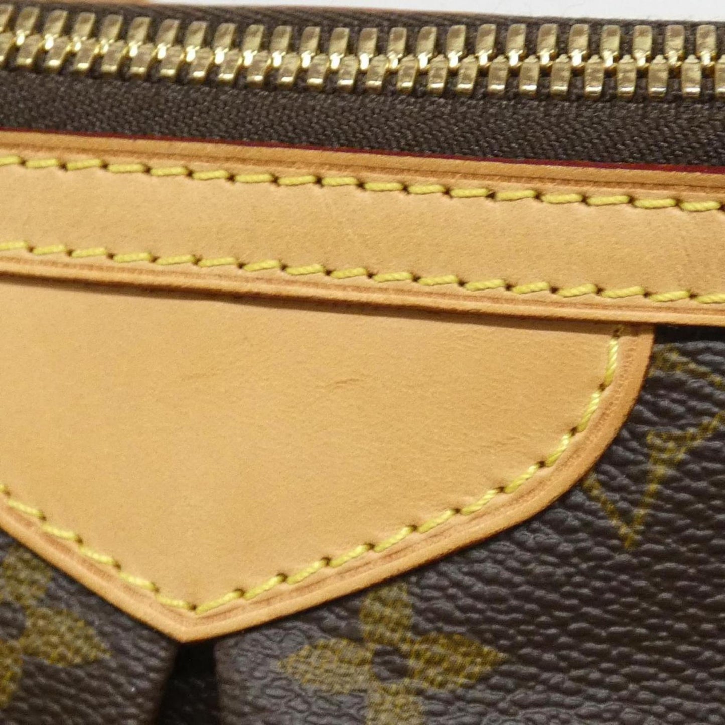 Louis Vuitton Coated Canvas Brown Handbags