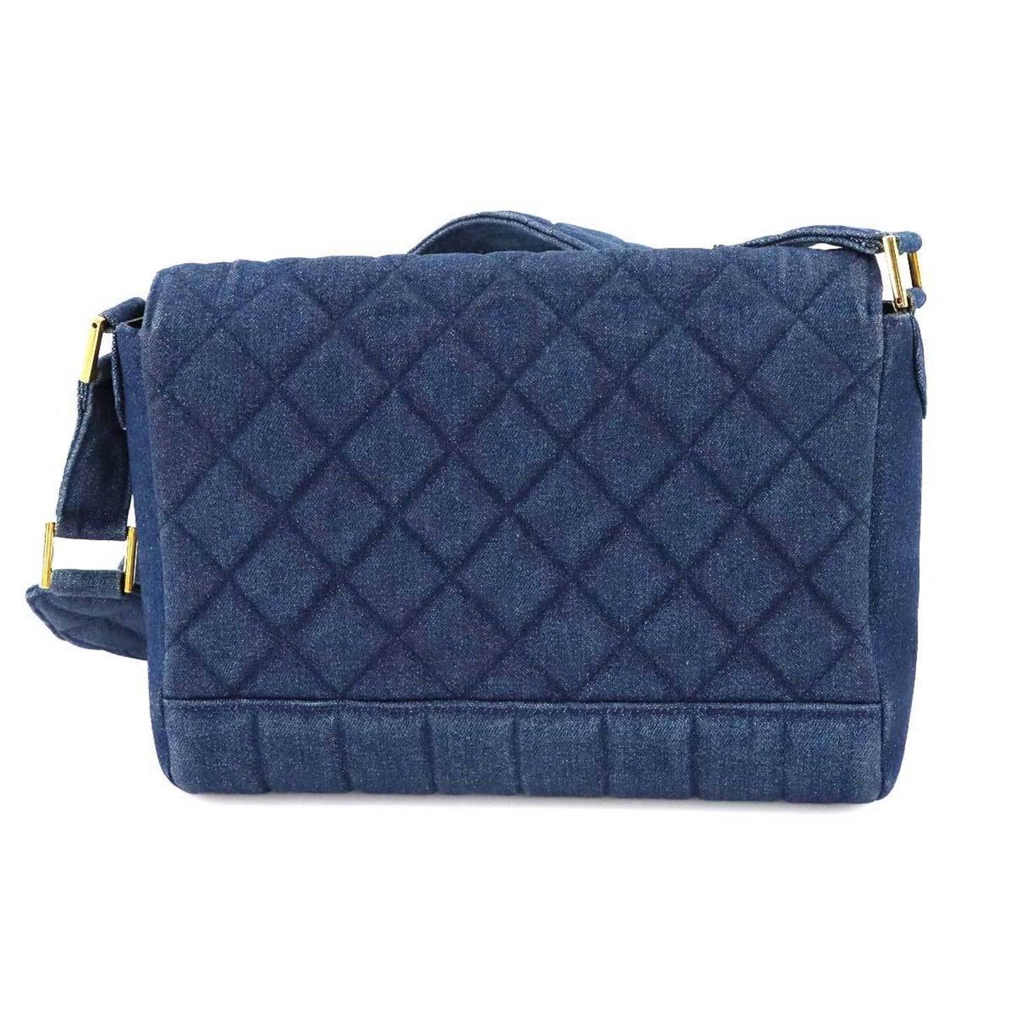 Chanel Denim Blue Shoulder Bags