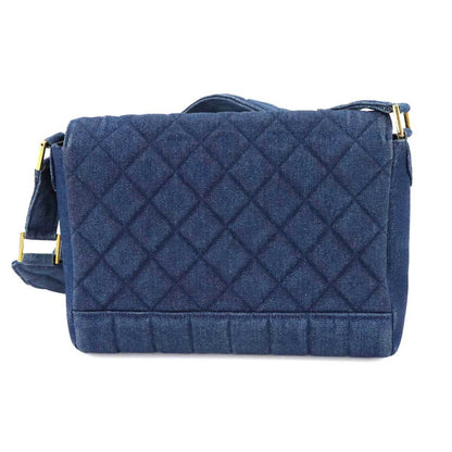 Chanel Denim Blue Shoulder Bags