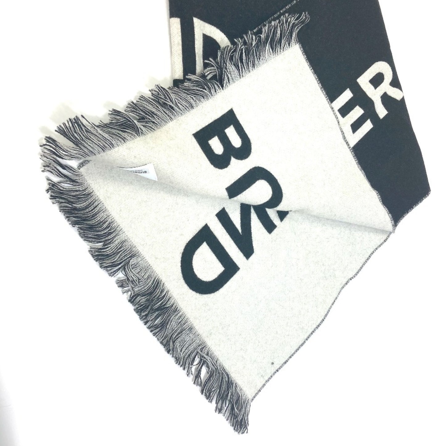 Burberry Wool Black Scarves