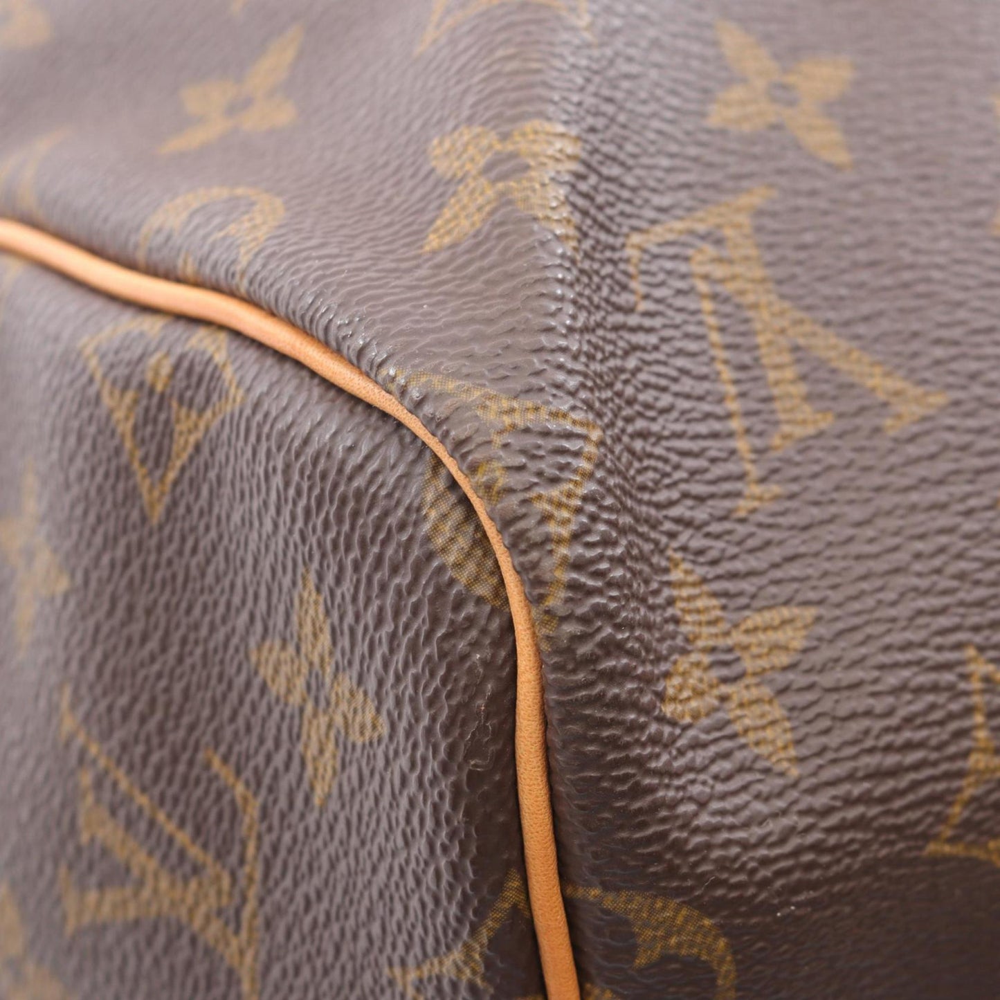 Louis Vuitton Coated Canvas Brown Travel Bags
