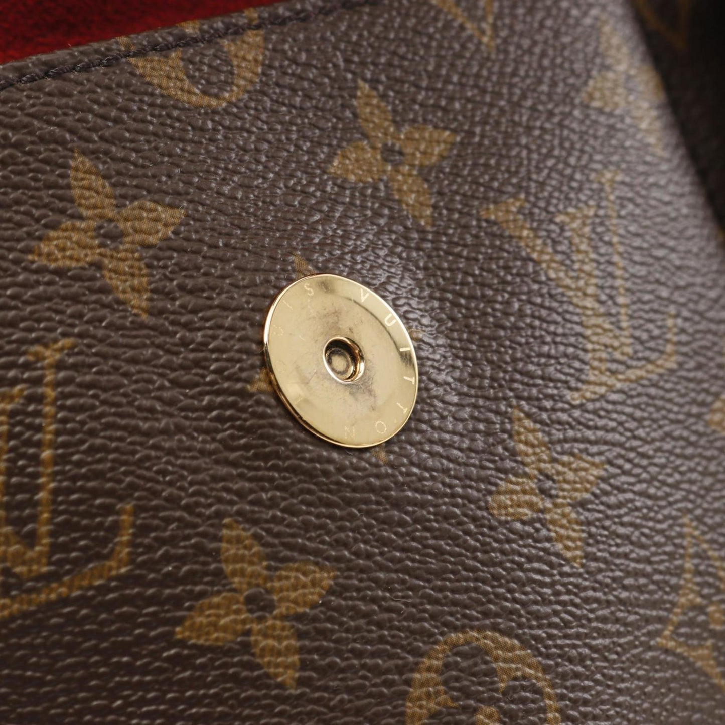 Louis Vuitton Coated Canvas Brown Handbags