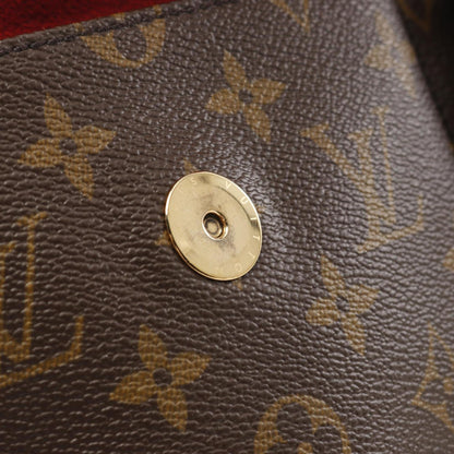 Louis Vuitton Coated Canvas Brown Handbags