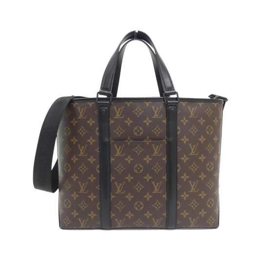 Louis Vuitton Coated Canvas Brown Handbags