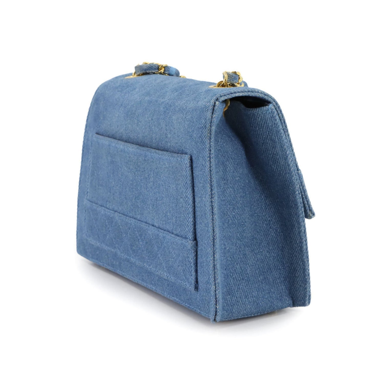 Chanel Denim Blue Shoulder Bags