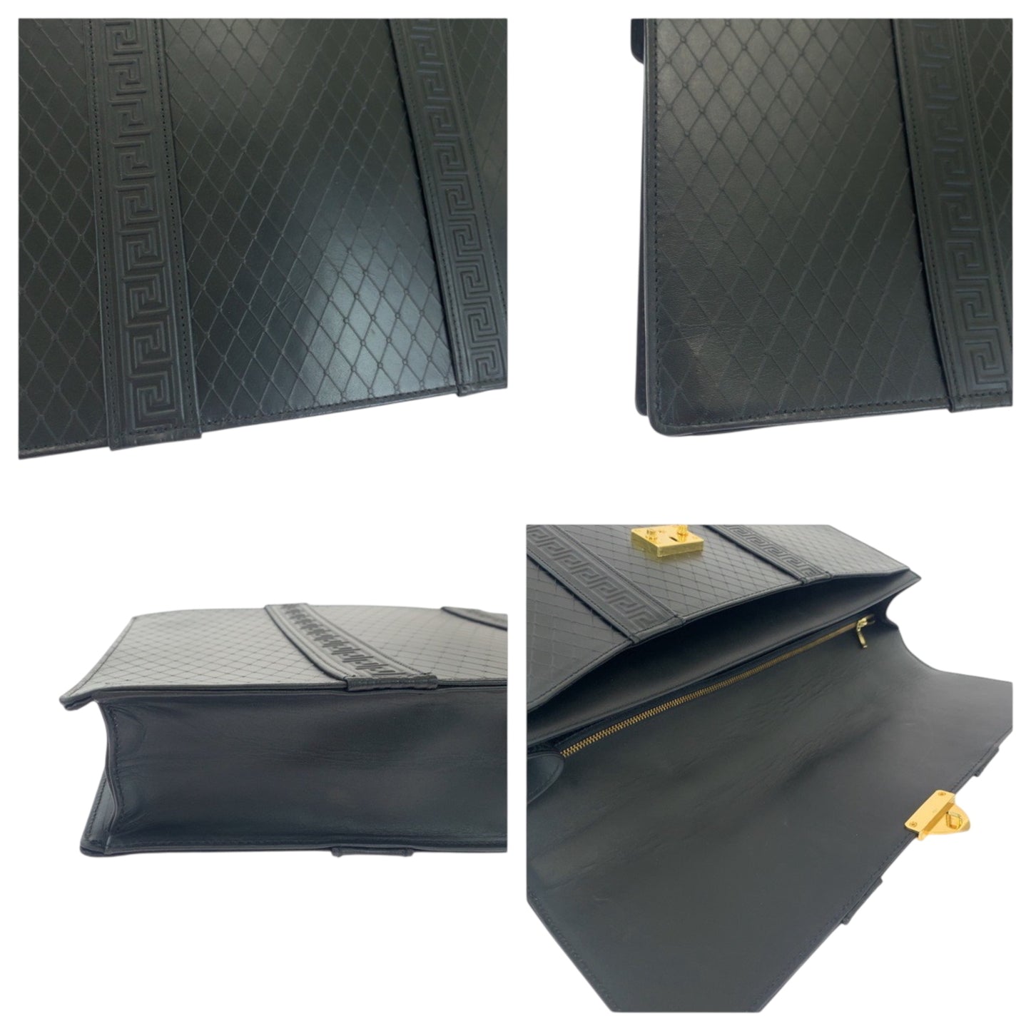 Versace Others Black Briefcases