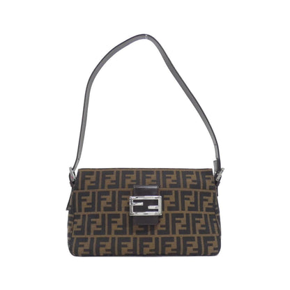 Fendi Canvas Brown Shoulder Bags