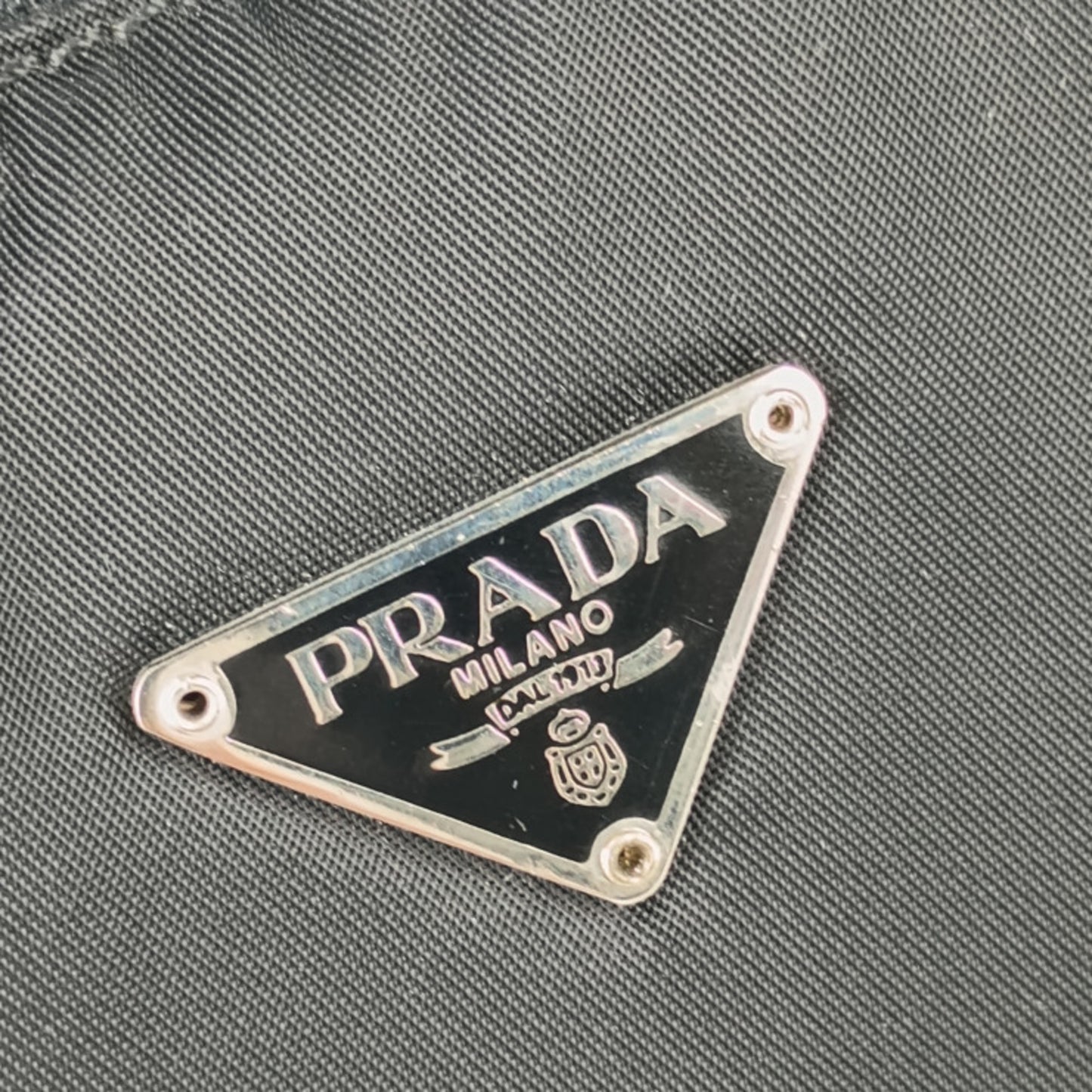 Prada Nylon Black Handbags